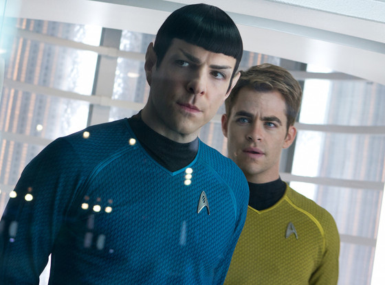 Star Trek Into Darkness, Chris Pine, Zachary Quinto Star Trek Into Darkness, Chris Pine, Zachary Quinto